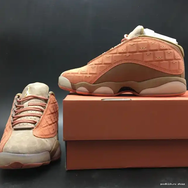 Rep Jordan Low CLOT Sepia x Stone Blush AT3102-200 Canteen-Terra 13 Air 0508